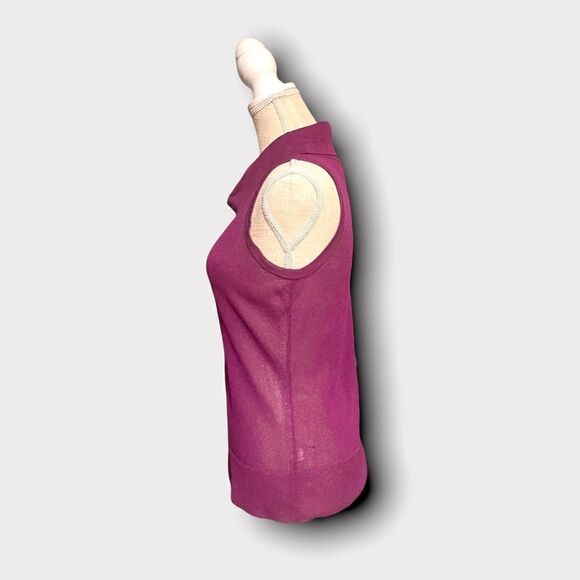 Dana Buchman | Women’s Sheer Cowl Neck Tank Medium EUC - Picture 3 of 6